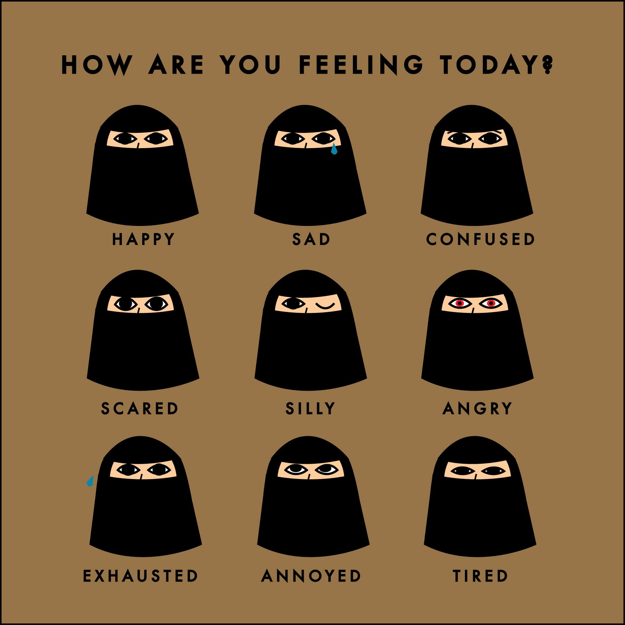 picture of Saudi feeling chart